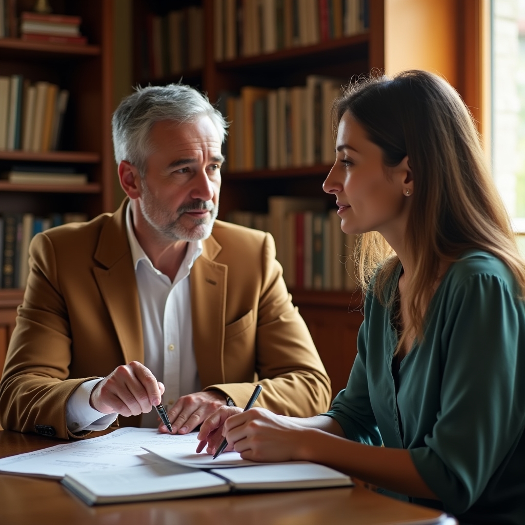 Sessione di coaching individuale con consulente Mirox Via e aspirante imprenditore